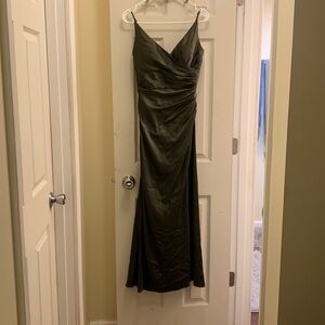 Olive Green Prom/Bridesmaid dress